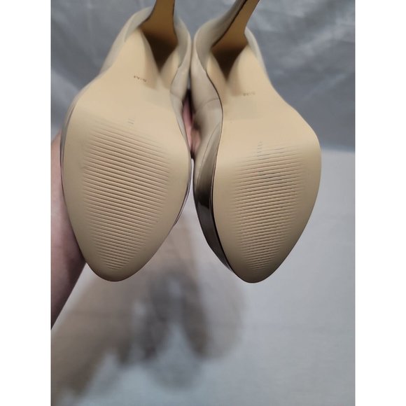 G By Guess Nude Pumps Patent GG WINNA Platform Heel Stiletto Shoes Size 5.5 - Picture 7 of 11